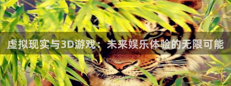 沐鸣2注册首页：虚拟现实与3D游戏：未来娱乐体验的无限可能