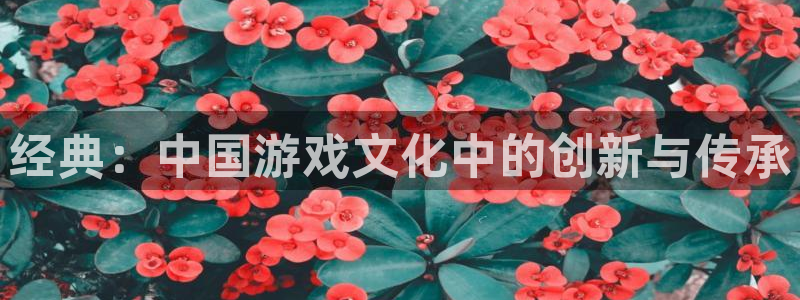 沐鸣娱乐2手机下载官网：经典：中国游戏文化中的创新与传承