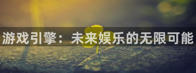 沐鸣娱乐2电脑版：游戏引擎：未来娱乐的无限可能